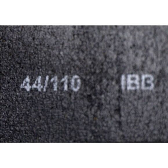 Levi's SADDLE BLACK REAL LEATHER 1 1/2"Wd DRESS CASUAL MEN'S BELT Sz 44/110 (1M - Picture 9 of 14